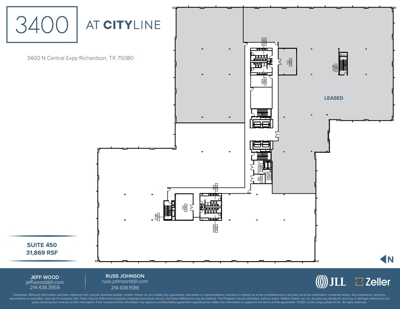 3400 N Central Expy, Richardson, TX for lease Floor Plan- Image 1 of 1