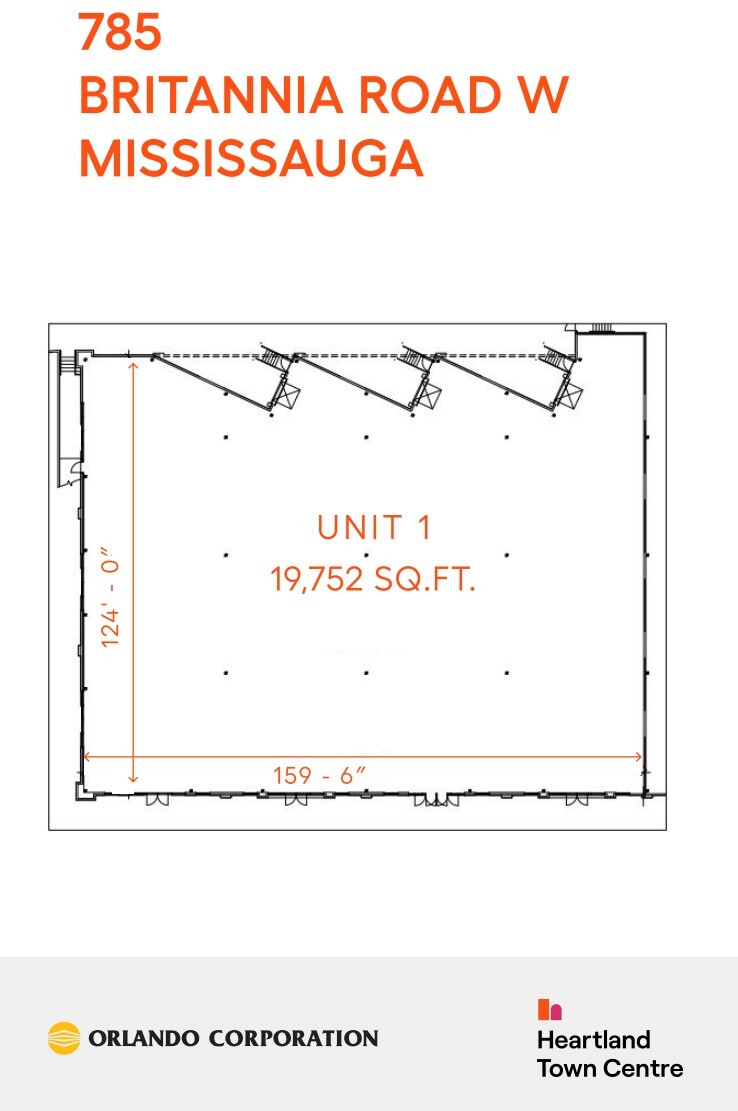 5800-6075 Mavis Rd, Mississauga, ON for lease Floor Plan- Image 1 of 1