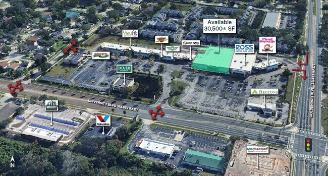 More details for 7580 University Blvd, Winter Park, FL - Retail for Lease