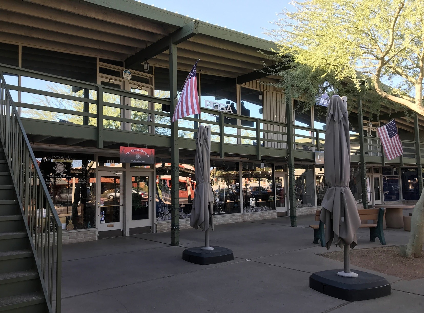 7213-7239 E 1st Ave, Scottsdale, AZ for lease Building Photo- Image 1 of 4