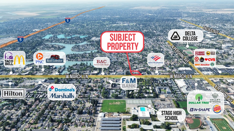 1625 W March Ln, Stockton, CA for sale - Building Photo - Image 2 of 9