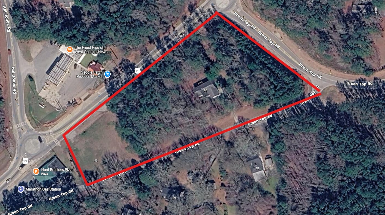 80 Green Top Rd, Newnan, GA for lease Aerial- Image 1 of 12