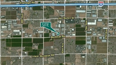 901 S 86th Ave, Tolleson, AZ - Aerial  map view