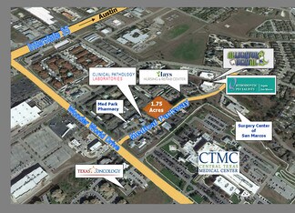 Plus de détails pour 1902 Medical Pky, San Marcos, TX - Terrain à vendre