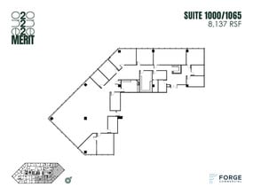 12221 Merit Dr, Dallas, TX à louer Plan d’étage- Image 1 de 1