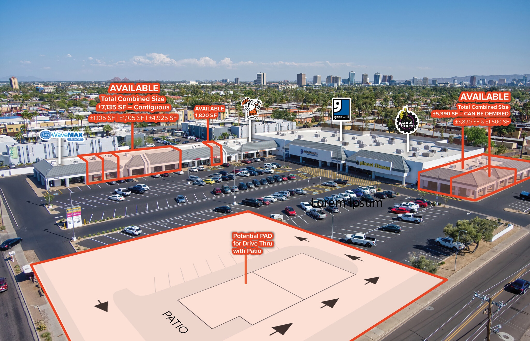 1615-1635 W Camelback Rd, Phoenix, AZ for lease Building Photo- Image 1 of 13
