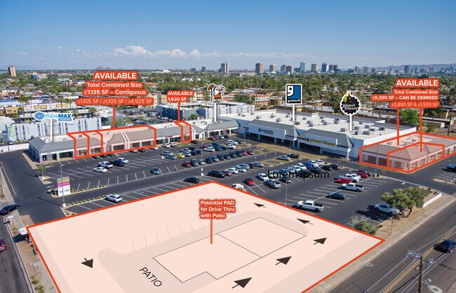 More details for 1615-1635 W Camelback Rd, Phoenix, AZ - Retail for Lease