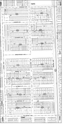 4748-4750 W Fullerton Ave, Chicago, IL à louer - Plan cadastral - Image 3 de 3