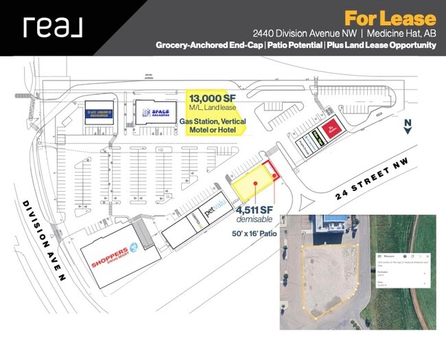 More details for 2430-2440 Division Av NW, Medicine Hat, AB - Retail for Sale