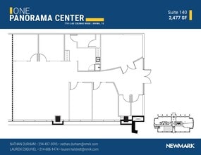 7701 Las Colinas Rdg, Irving, TX for lease Floor Plan- Image 1 of 1