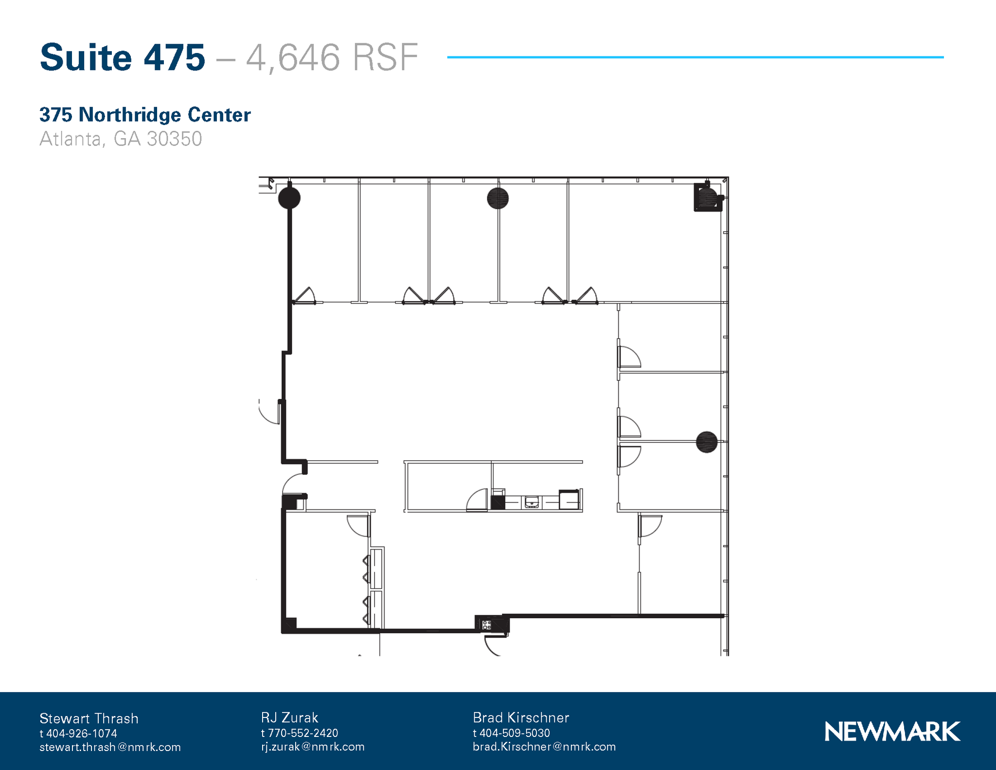 375 Northridge Rd, Atlanta, GA for lease Floor Plan- Image 1 of 1