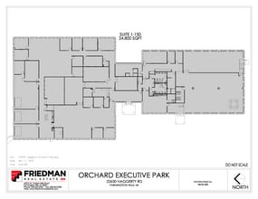 22630 Haggerty Rd, Farmington Hills, MI for lease Floor Plan- Image 1 of 1