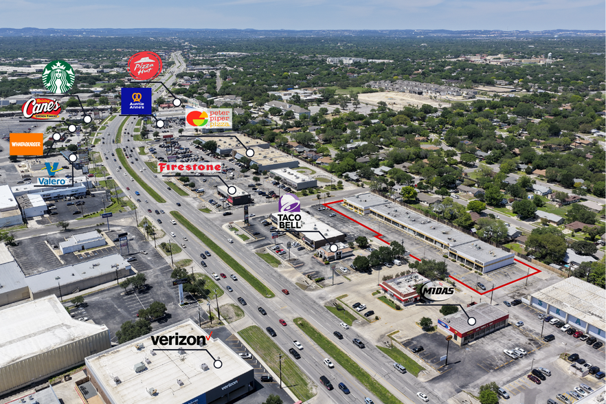 6821-6883 Bandera Rd, San Antonio, TX for lease - Building Photo - Image 2 of 9