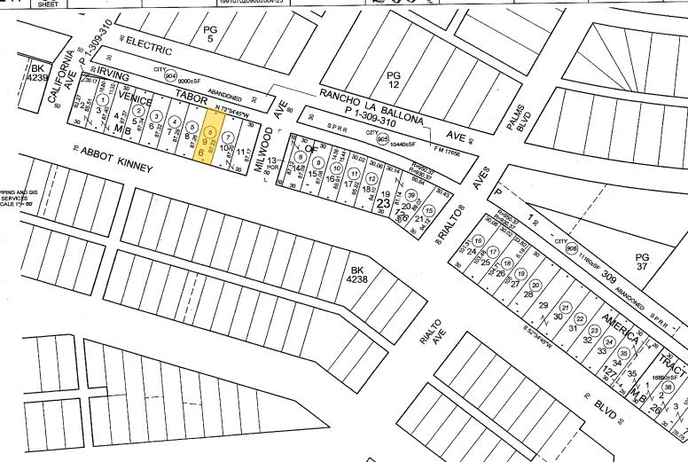 1423 Abbot Kinney Blvd, Venice, CA à vendre - Plan cadastral - Image 2 de 40