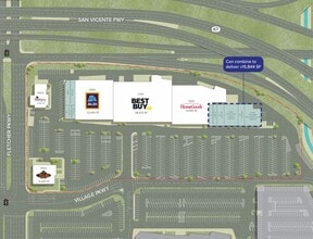 415-761 Parkway Plaza, El Cajon, CA for lease Site Plan- Image 1 of 1