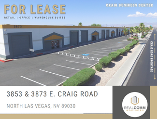 Plus de détails pour 3853 E Craig Rd, North Las Vegas, NV - Flex à louer