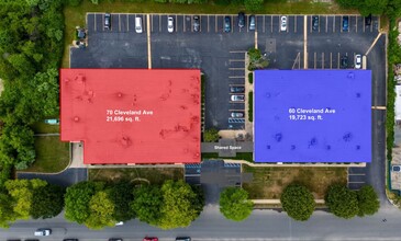 60-70 Cleveland Ave, Bay Shore, NY - AERIAL  map view