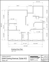 2249 Carling Ave, Ottawa, ON for lease Floor Plan- Image 1 of 2