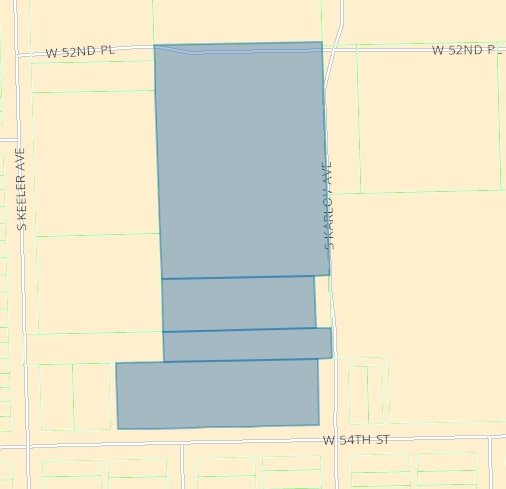 4131 W 52nd Pl, Chicago, IL à louer - Plan cadastral - Image 2 de 2