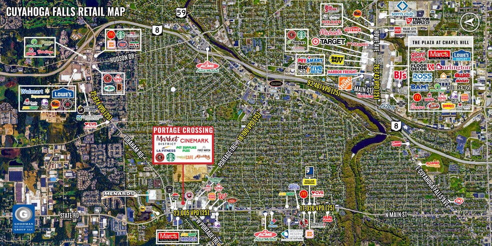 2687 State Rd, Cuyahoga Falls, OH for lease - Aerial - Image 3 of 20