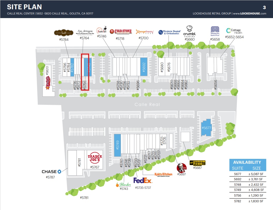 5801-5875 Calle Real, Goleta, CA à louer Photo du bâtiment- Image 1 de 1