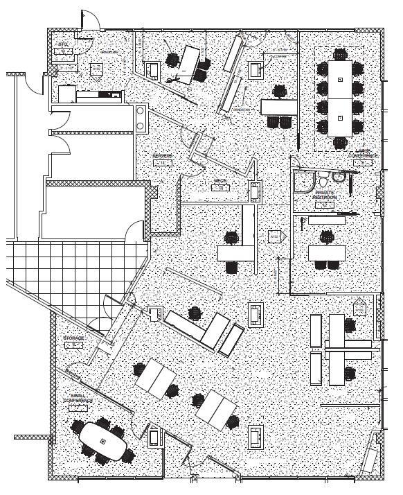 700 E 8th St, Kansas City, MO 64106 - Unité 400-500 - - Plan d’étage - Image 1 of 8