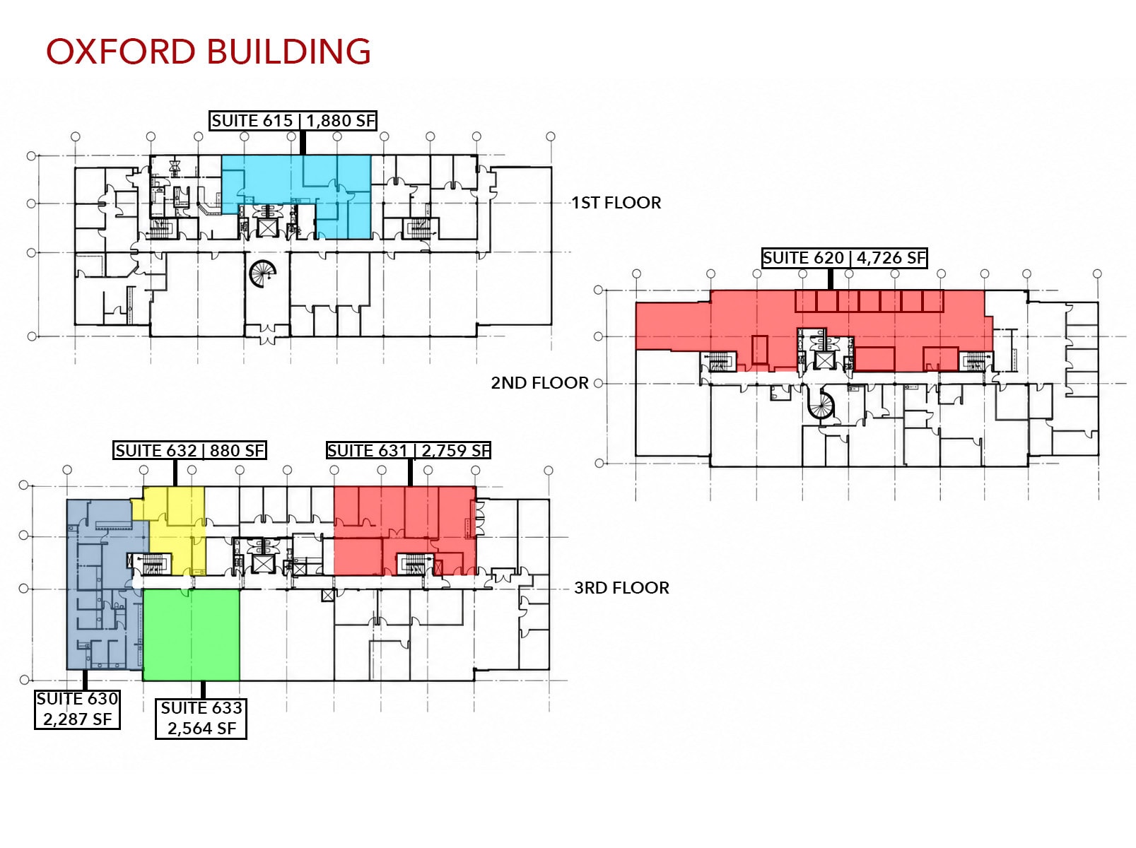 8600 LaSalle Rd, Towson, MD à louer Plan d’étage- Image 1 de 1