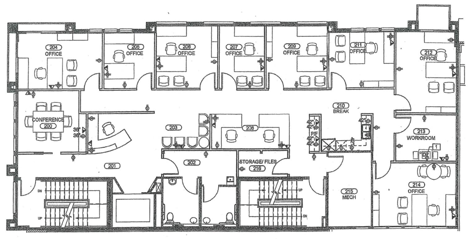 287 E Fountain Blvd, Colorado Springs, CO 80903 - Unit 200 -  - Floor Plan - Image 1 of 1
