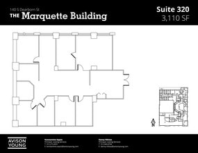 140 S Dearborn St, Chicago, IL for lease Site Plan- Image 1 of 2
