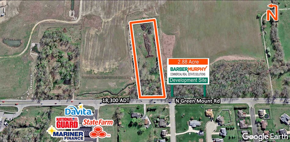 1062 N Green Mount Rd, Shiloh, IL à vendre - Aérien - Image 1 de 3