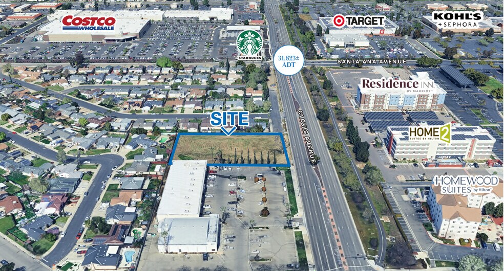 2604 N Clovis Ave, Clovis, CA à louer - Photo du bâtiment - Image 2 de 2