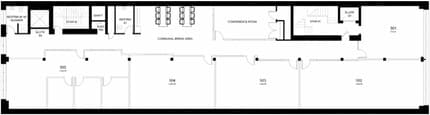 1132 S Wabash Ave, Chicago, IL à louer Plan d’étage- Image 1 de 3