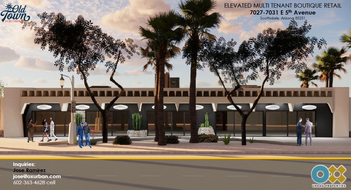 7023-7027 E 5th Ave, Scottsdale, AZ for lease Primary Photo- Image 1 of 2