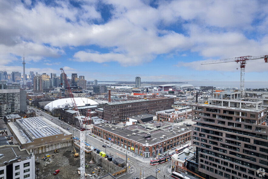 1201-1209 King St W, Toronto, ON for lease - Aerial - Image 2 of 5