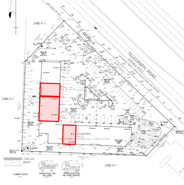 1914-1952 S Telegraph Rd, Bloomfield Twp, MI à louer - Photo du bâtiment - Image 3 de 5