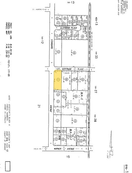 2101 S Standard Ave, Santa Ana, CA à louer - Plan cadastral - Image 3 de 7