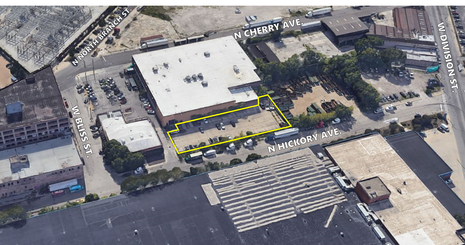 1112 Hickory, Chicago, IL for sale Aerial- Image 1 of 5