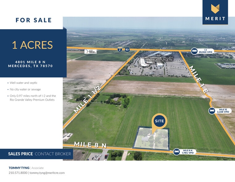 4801 Mile 8 N, Mercedes, TX à vendre - Photo du bâtiment - Image 1 de 3