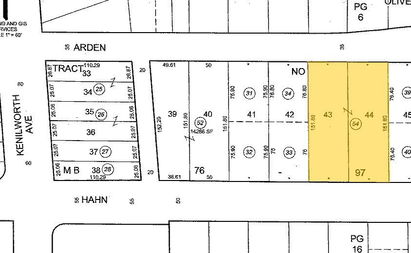 529 Hahn Ave, Glendale, CA à louer - Plan cadastral - Image 3 de 8