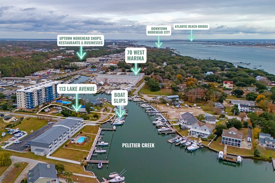 113 Lake Ave, Morehead City, NC à vendre - Photo du bâtiment - Image 2 de 9