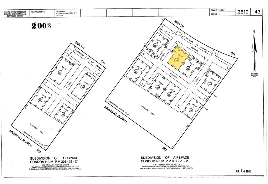 27935 Smyth Dr, Valencia, CA for sale - Plat Map - Image 3 of 3