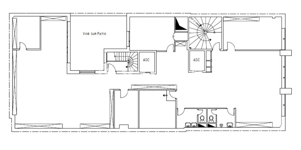 Office in Levallois-Perret for lease - Floor Plan - Image 3 of 4