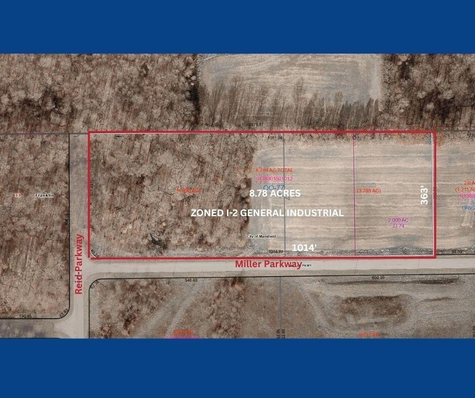 0 Miller Pky, Mansfield, OH for sale Aerial- Image 1 of 8