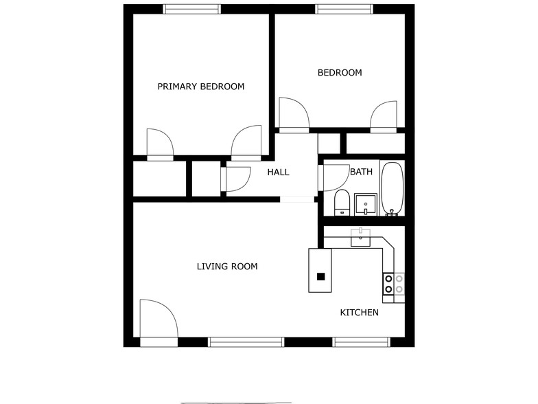 1410 SW 9th Ave, Amarillo, TX for sale - Floor Plan - Image 2 of 15