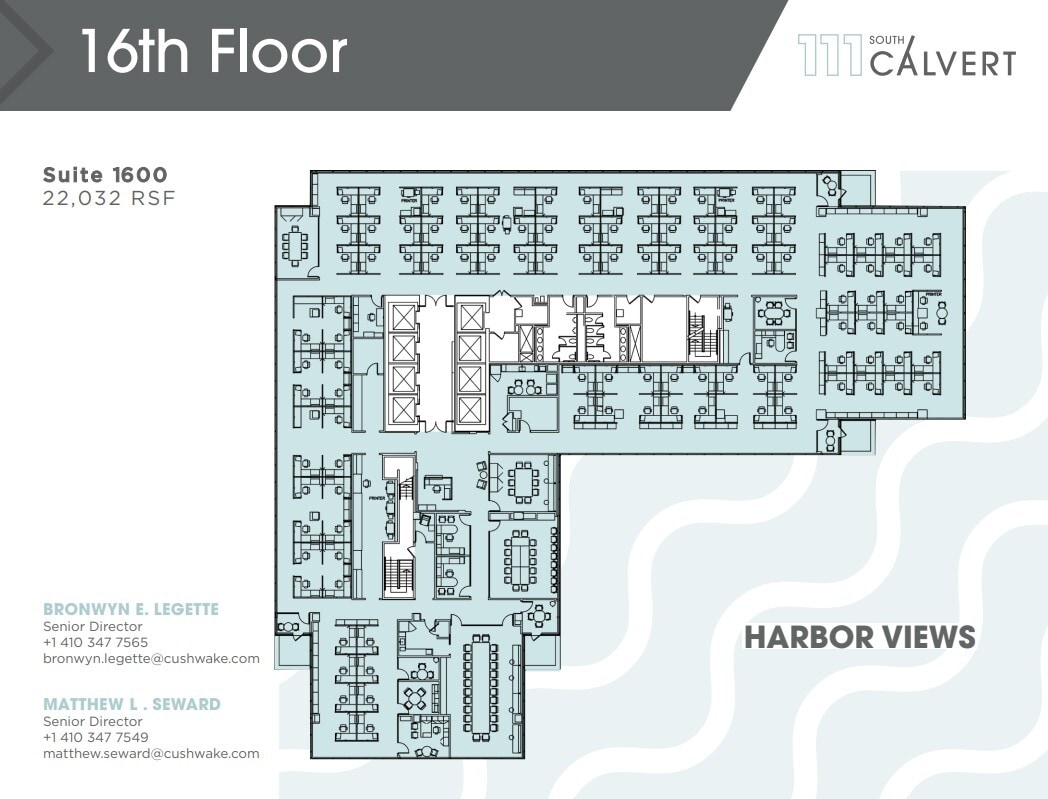 111 S Calvert St, Baltimore, MD for lease Floor Plan- Image 1 of 1