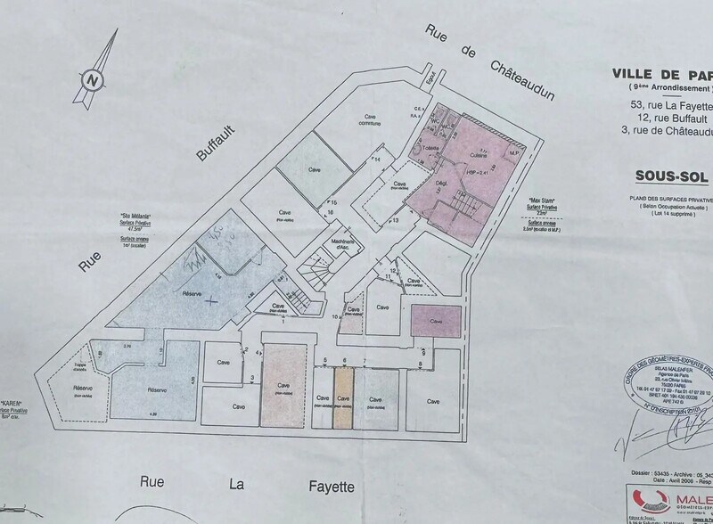 Retail in Paris for sale - Site Plan - Image 3 of 3