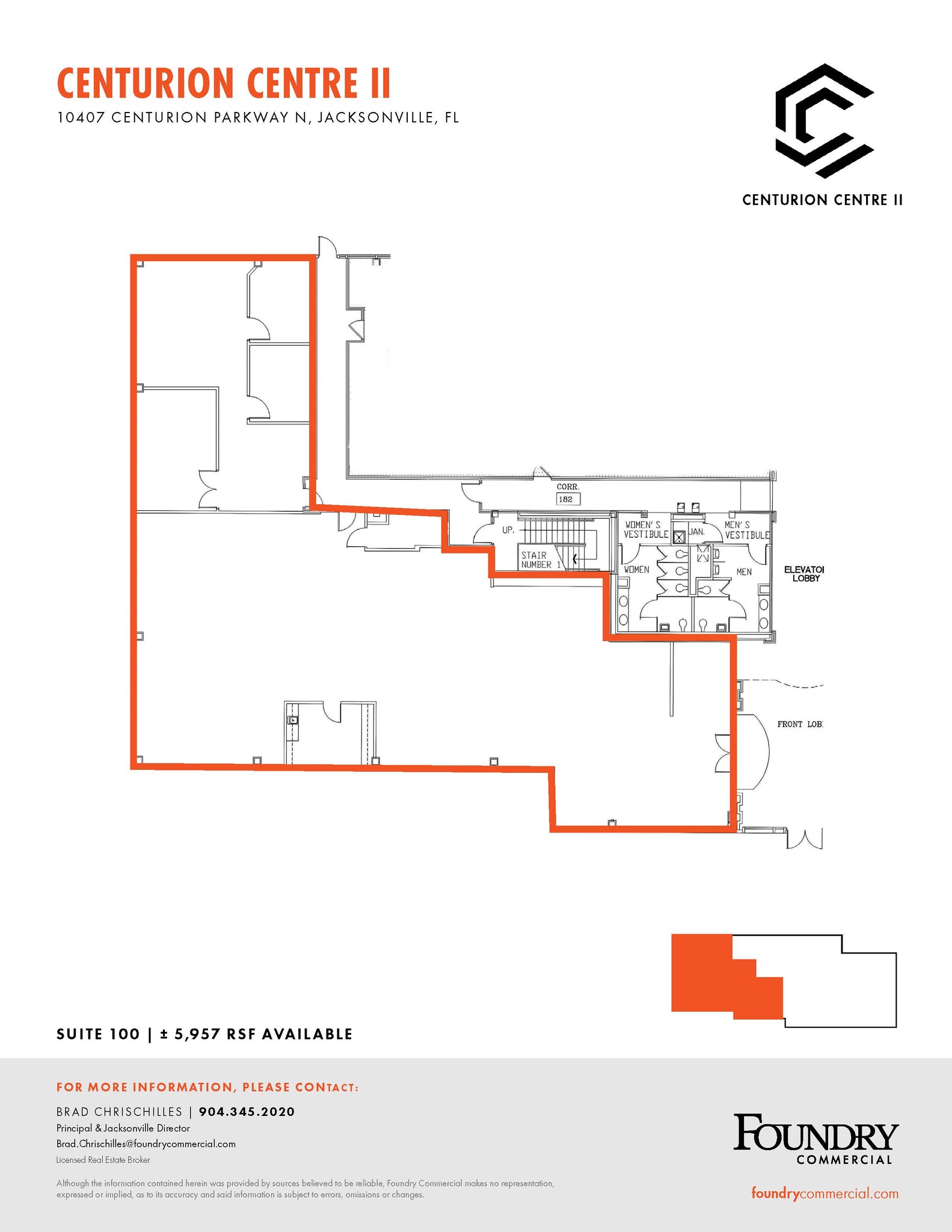 10375 Centurion Pky N, Jacksonville, FL for lease Floor Plan- Image 1 of 1