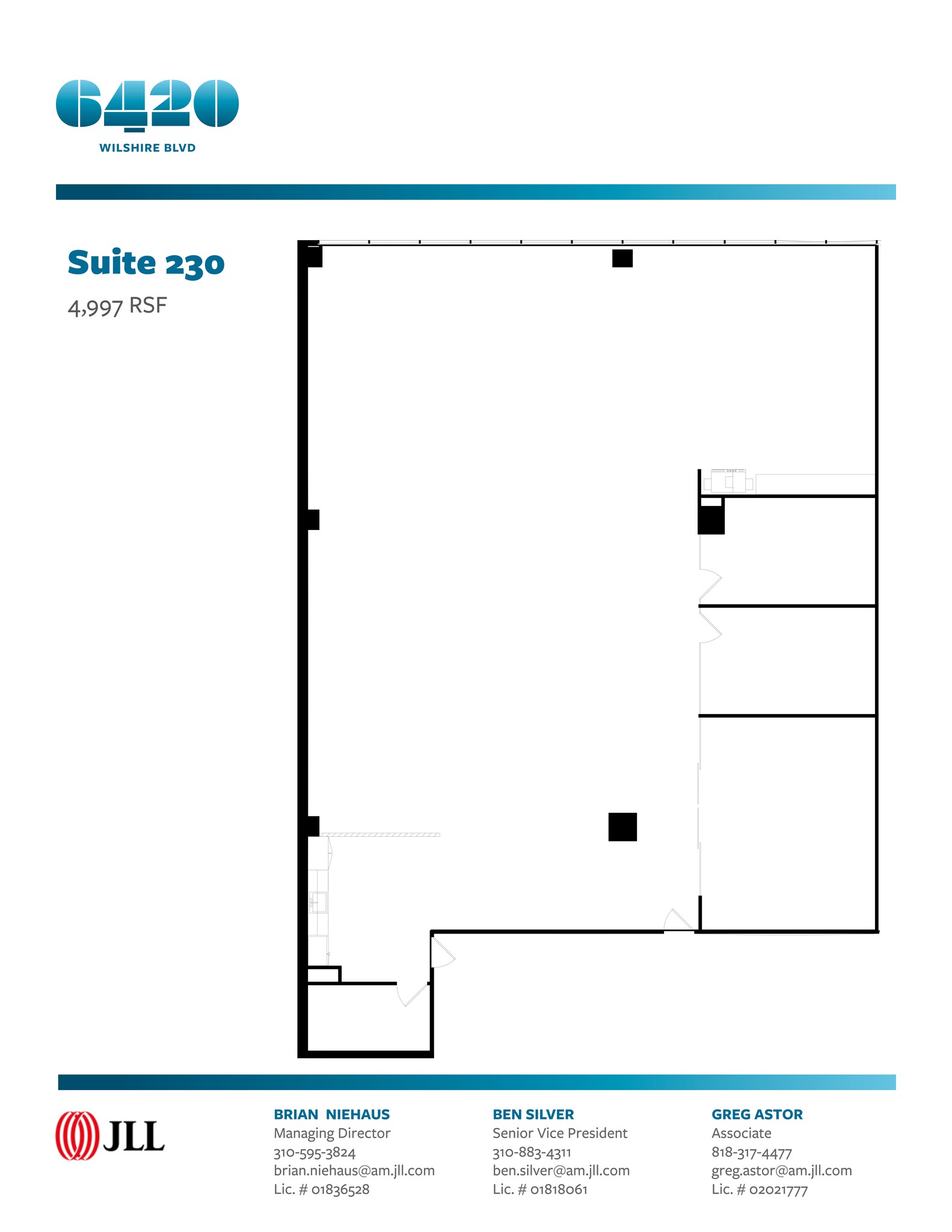 6420 Wilshire Blvd, Los Angeles, CA for lease Site Plan- Image 1 of 1