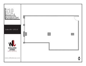 218 S Wabash Ave, Chicago, IL for lease Floor Plan- Image 1 of 1
