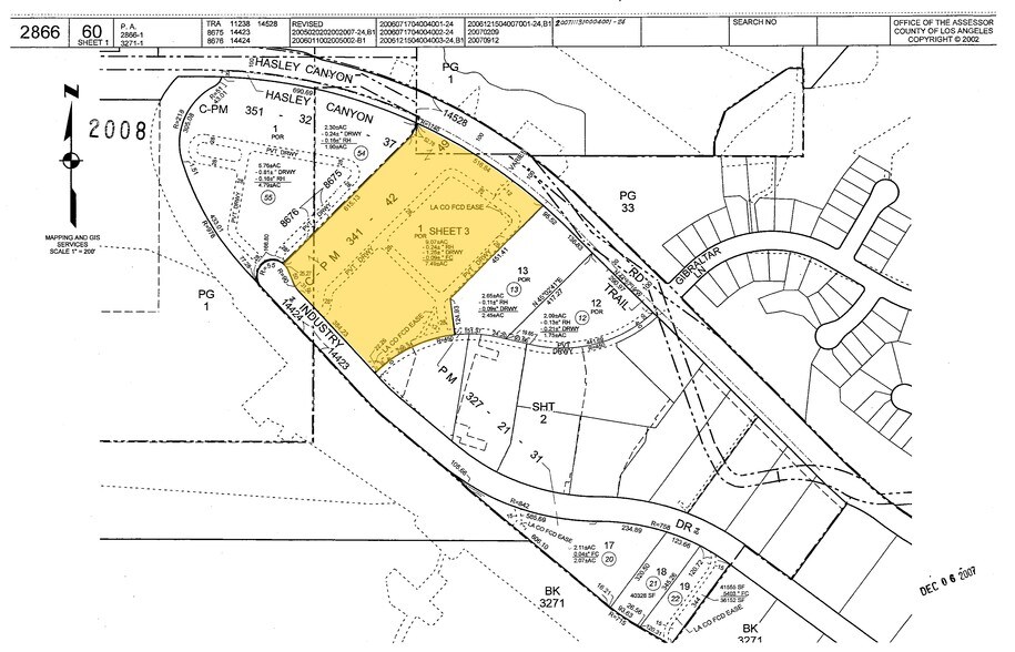28715-28727 W Industry Dr, Valencia, CA à vendre - Plan cadastral - Image 3 de 21